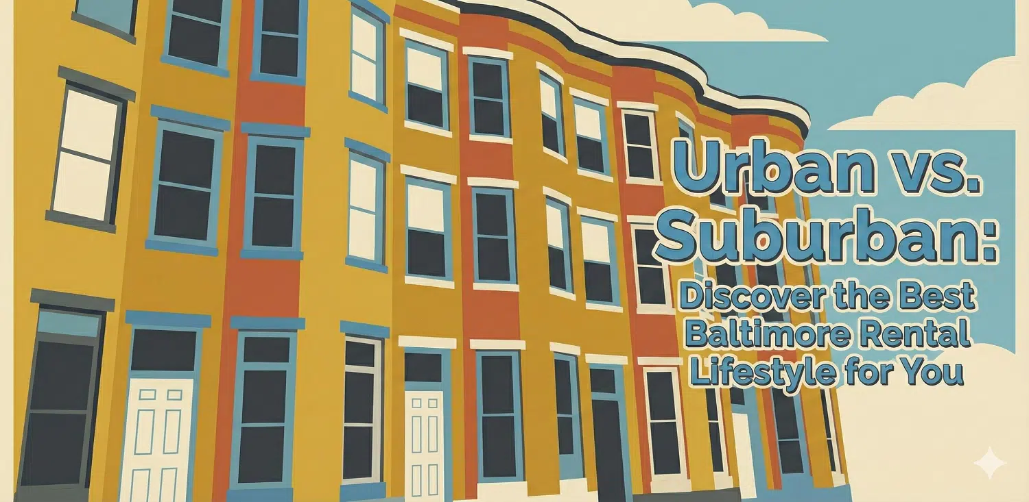Urban vs. Suburban Discover the Best Baltimore Rental Lifestyle for You
