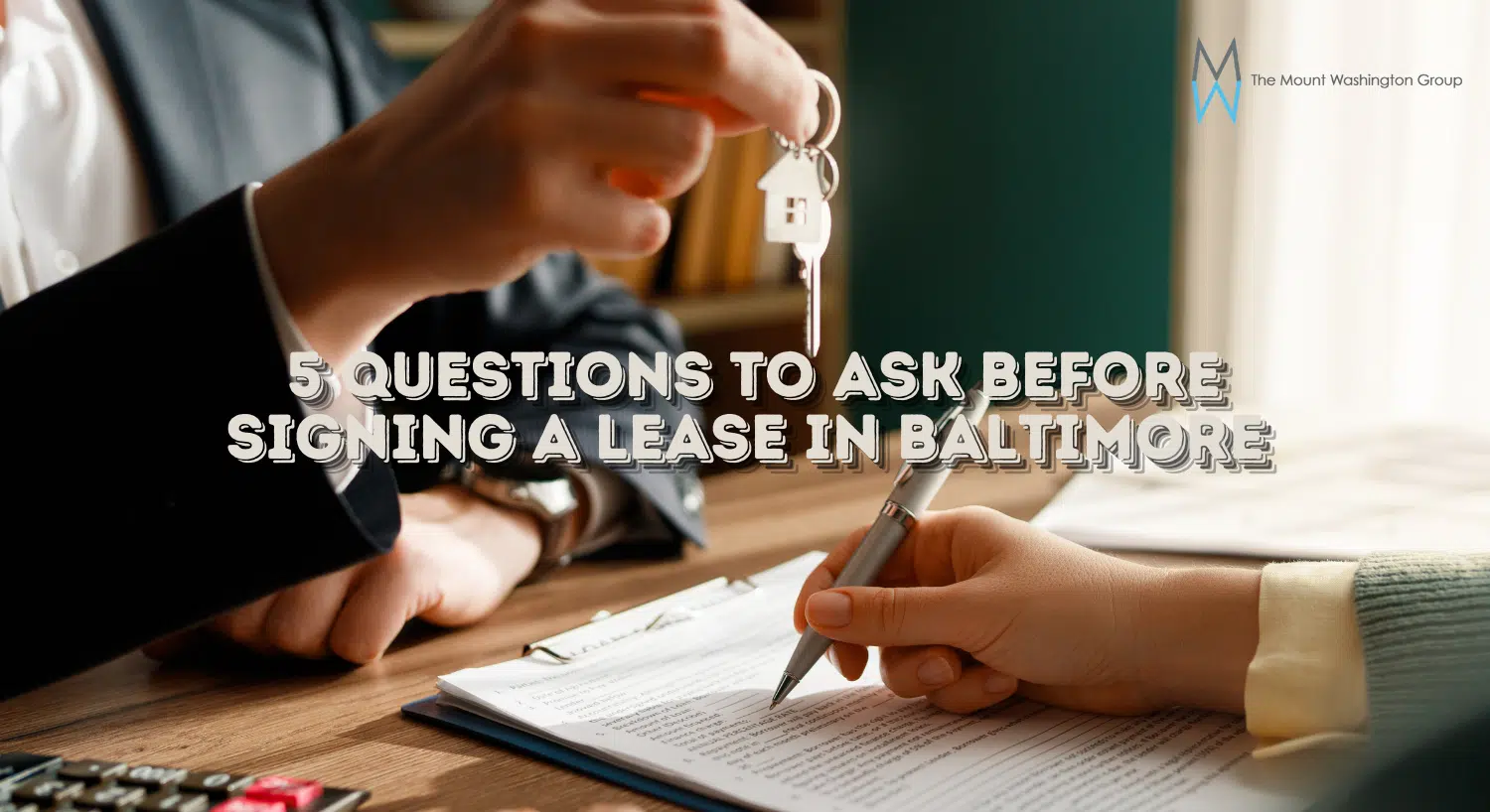 5 Questions to Ask Before Signing a Lease in Baltimore