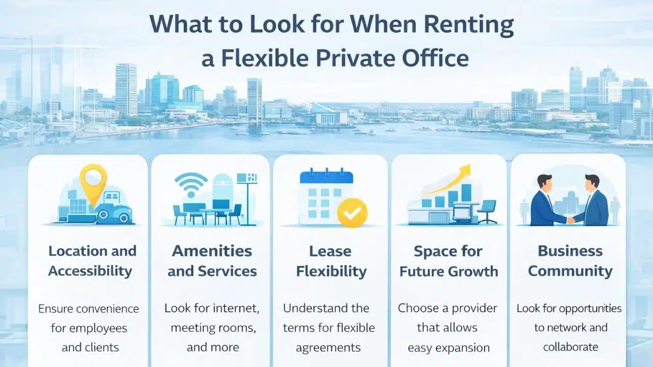 What to Look for When Renting a Flexible Private Office