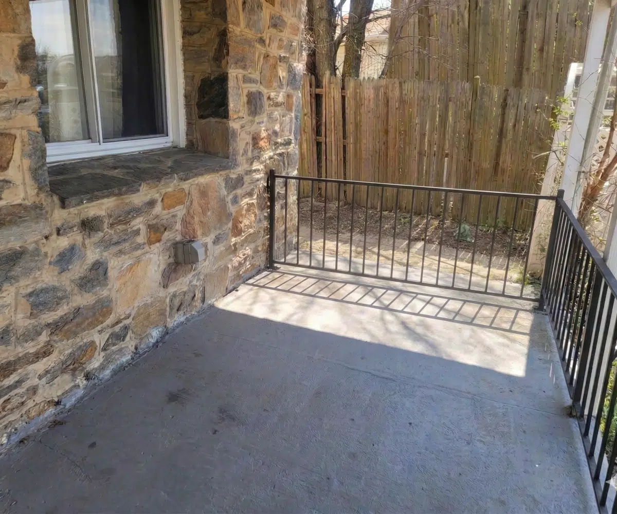 Front porch of 4111 8th St