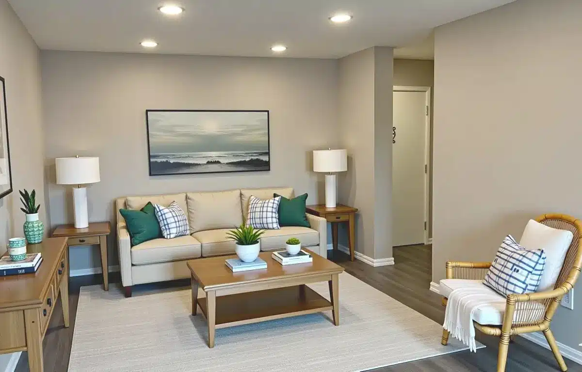 Knightsbridge living room.