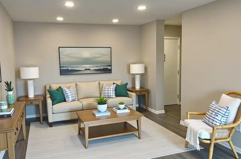 Knightsbridge living room.